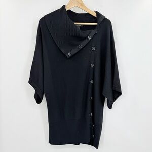 White House Black Market Cashmere Blend Women's Sweater Dolman Sleeves Size LG